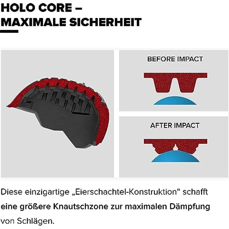 ATOMIC Savor Visor Photo Skihelm mit Visier - White Heather - Größe M - Maximale Stoßdämpfung - Active Aircon Belüftungssystem - Hochwertige Verspiegelung für klare Sicht – Bild 3