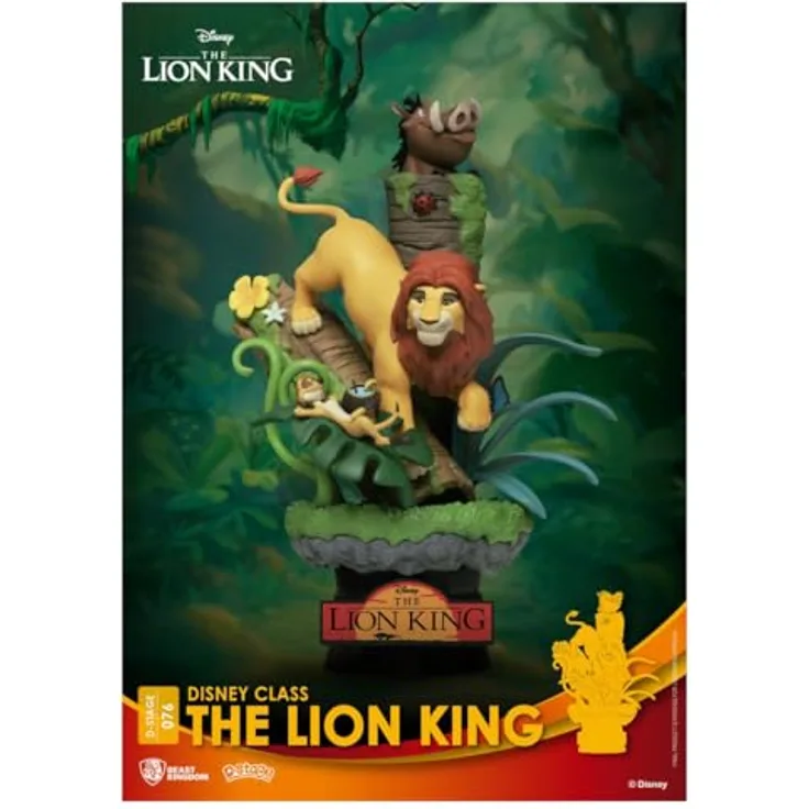 Beast Kingdom D-Stage Diorama, Der König der Löwen, PVC Figur, 15 cm hoch