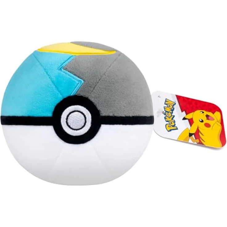 Jazwares Pokémon Plüschfigur Mondball, 12,5 cm, besonderes Design mit hoher Fangrate für Evolutions-Pokémon – Bild 1