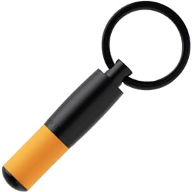 BOSS Schlüsselanhänger Gear, minimalistischer Schlüsselanhänger aus Metall, Matrix Yellow (gelb/schwarz)