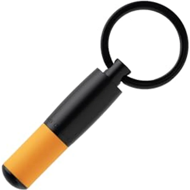BOSS Schlüsselanhänger Gear, minimalistischer Schlüsselanhänger aus Metall, Matrix Yellow (gelb/schwarz) – Bild 1