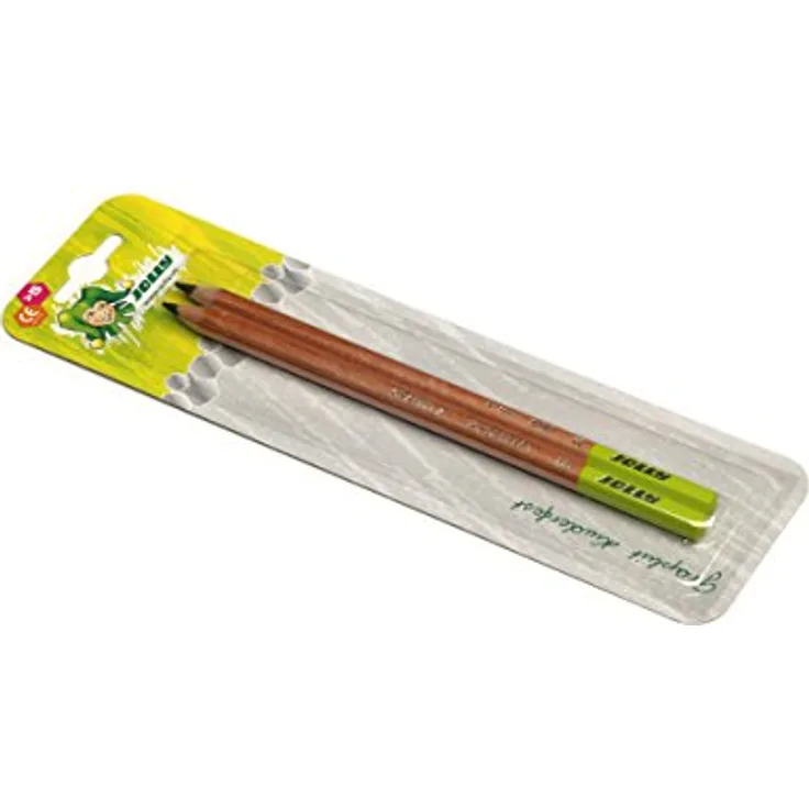 Jolly Graphit Bleistift/Graphitstift | Bruchsicher | HB | 2 Stück