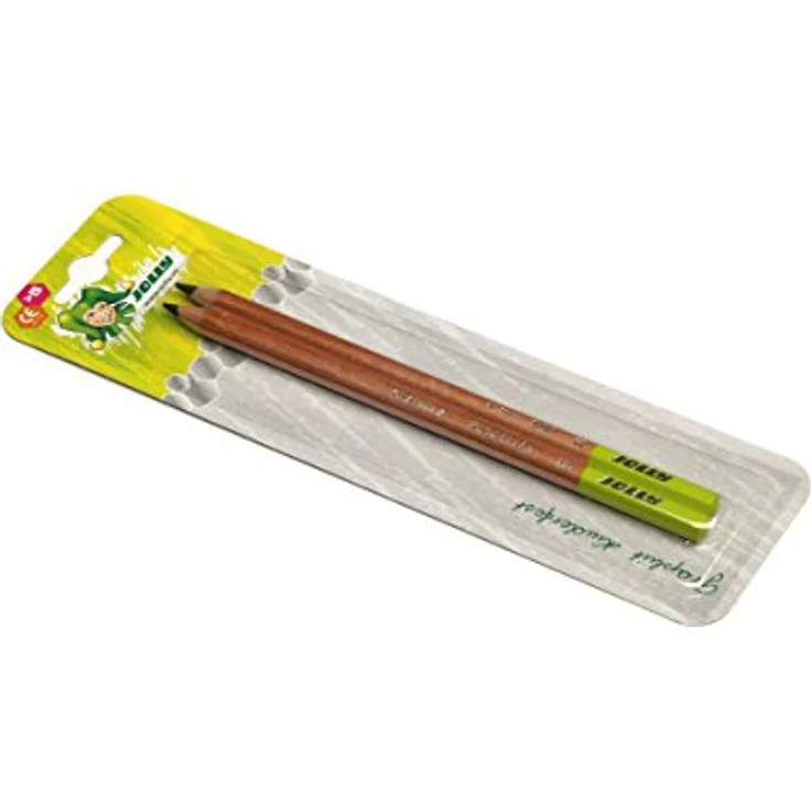 Jolly Graphit Bleistift/Graphitstift | Bruchsicher | HB | 2 Stück