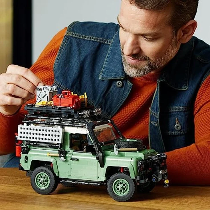 LEGO Icons 10317 Klassischer Land Rover Defender 90, 2336 Teile – Bild 3
