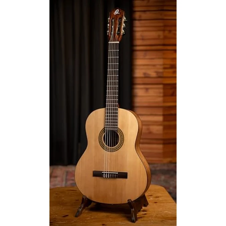 Ortega Guitars Konzertgitarre Einsteiger Set Picker’s Pack - Fichte, Katalpa, Natur (RPPC44) mit Gigbag, Stimmgerät, Plektren, Gurt, Saiten, Ständer – Bild 5