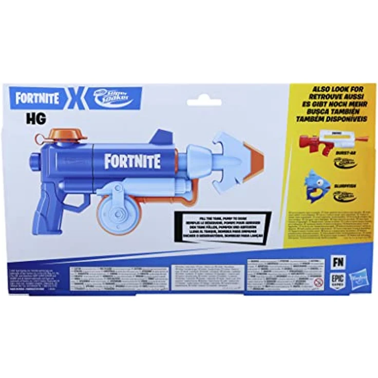 Nerf Super Soaker HG Soaker-Wasserpistole Mehrfarbig 8 Jahr(e) 1 Stück(e) – Bild 5