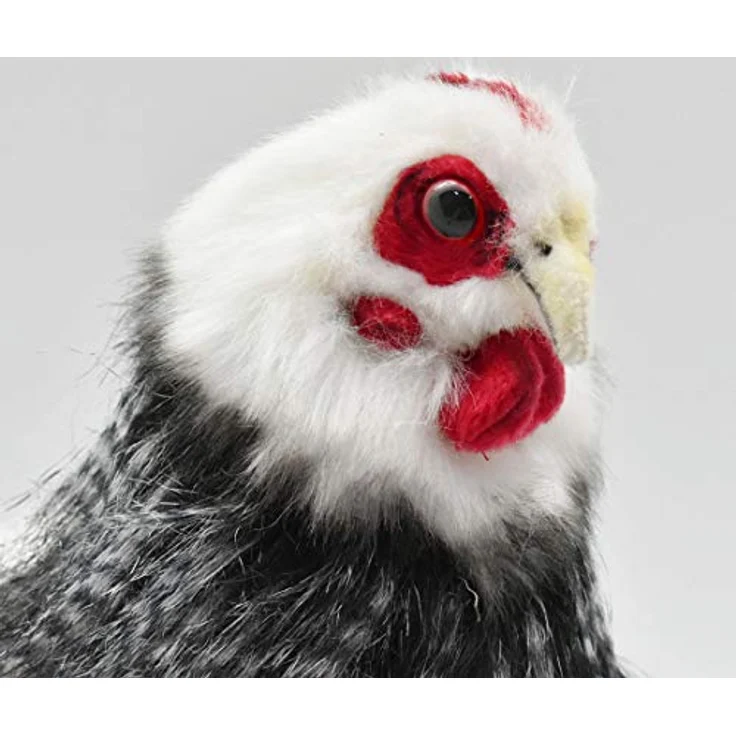 HANSA Plüschtier Henne schwarz und weiß, 31 cm H 5620 – Bild 4