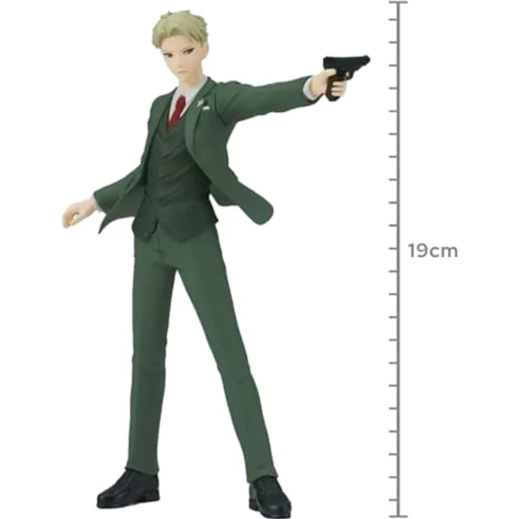 Banpresto Spy x Family - Vibration Stars - Loid Forger Statue, 17 cm, offiziell lizenziert aus PVC – Bild 2