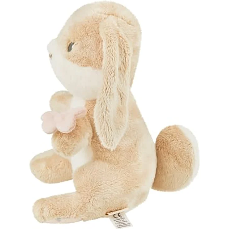 Sterntaler Kuscheltier L Hanni, Hase mit integrierter Rassel und weichem Polyester, waschbar bei 40 °C – Bild 4