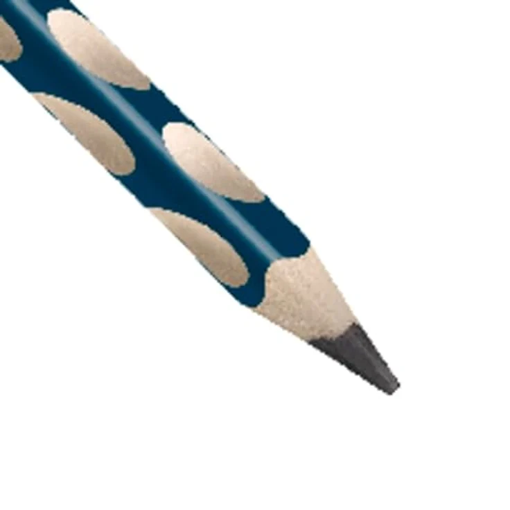 STABILO EASYgraph, Ergonomischer Dreikant-Bleistift für Linkshänder, mit rutschfesten Griffmulden, HB/2B Härtegrade, in 5 Farben erhältlich – Bild 2