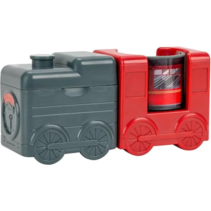 NoBrand Squishalongs Harry Potter Spielset Hogwarts Express, tragbarer Koffer mit Einrast- und Drehfunktion, inkl. 3 Mini-Squishies und 3 Accessoires – Bild 6