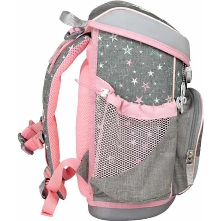 Belmil Mini-Fit Schulranzen Set 4-teilig, ergonomisch und leicht, 17 L Volumen, Shine Bright – Bild 5
