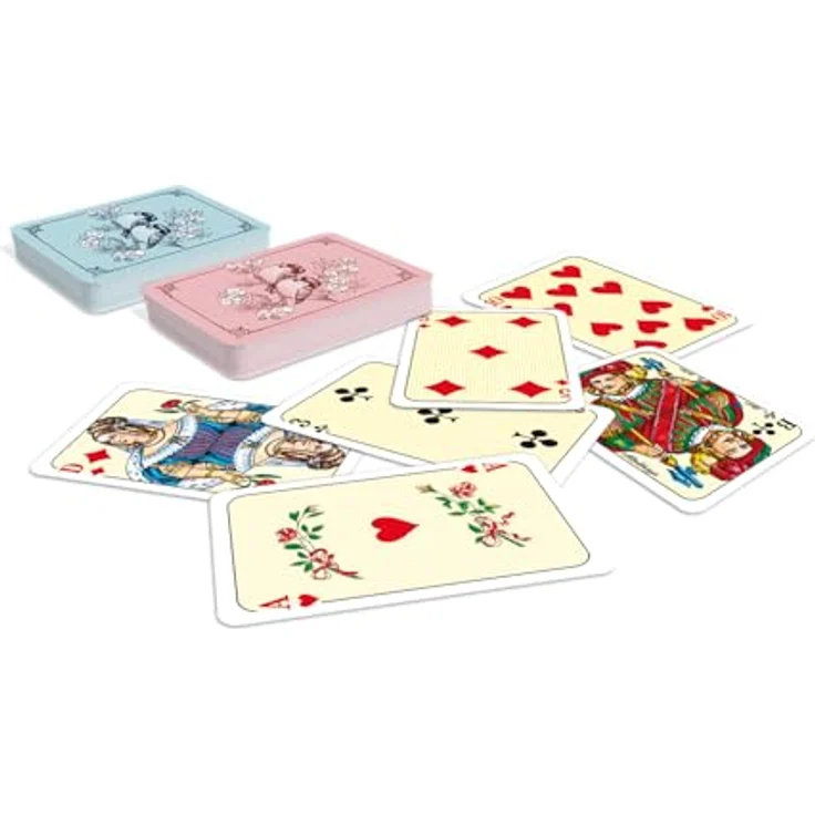 ASS Altenburger FSC Mini-Patience Original, Kartenspiel mit 110 Karten, umweltfreundlich zertifiziert, handliches Format 36 x 54 mm – Bild 3