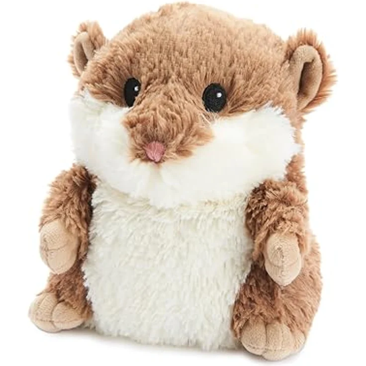 Greenlife Value Warmies Wärmekissen Kuschelweiches Mikrowellen-Plüschtier mit Lavendelduft Hamster, Heizbar und kühlbar – Bild 1