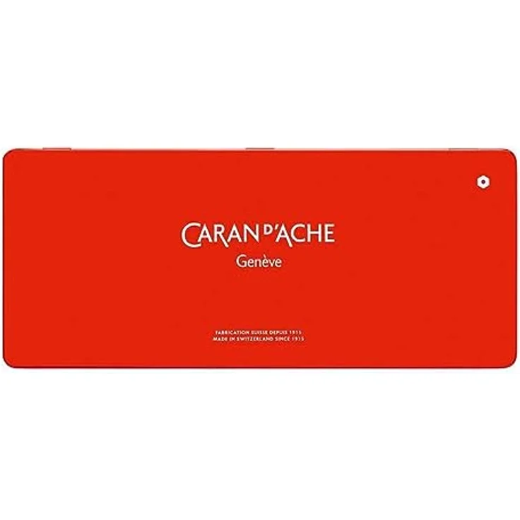 Caran d'Ache 7000.33 Metalldose mit 30 verschiedenen Farben, Wasserfeste Künstlerstifte mit hoher Pigmentkonzentration – Bild 4