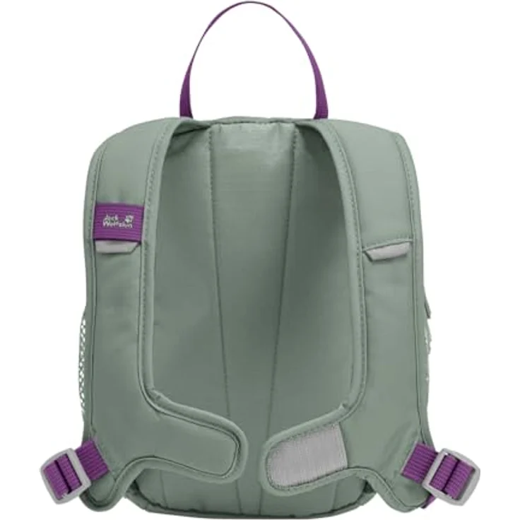 Jack Wolfskin Sprout Kinderrucksack, 25.5 cm, grün, 100% Polyester, 20 x 15.5 x 25.5 cm – Bild 2