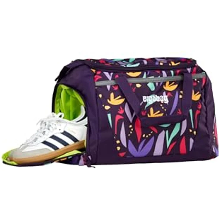 ergobag Sporttasche Sporttasche (kein Set, kein Set), Praktisches Nass bzw. Schuhfach, Kinder, blau – Bild 3