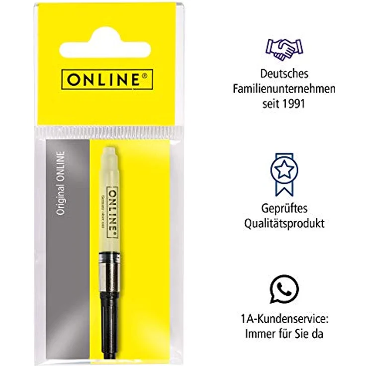 Online Pen Füller Tinten-Konverter, hergestellt in Deutschland, für Standard-Füller – Bild 7
