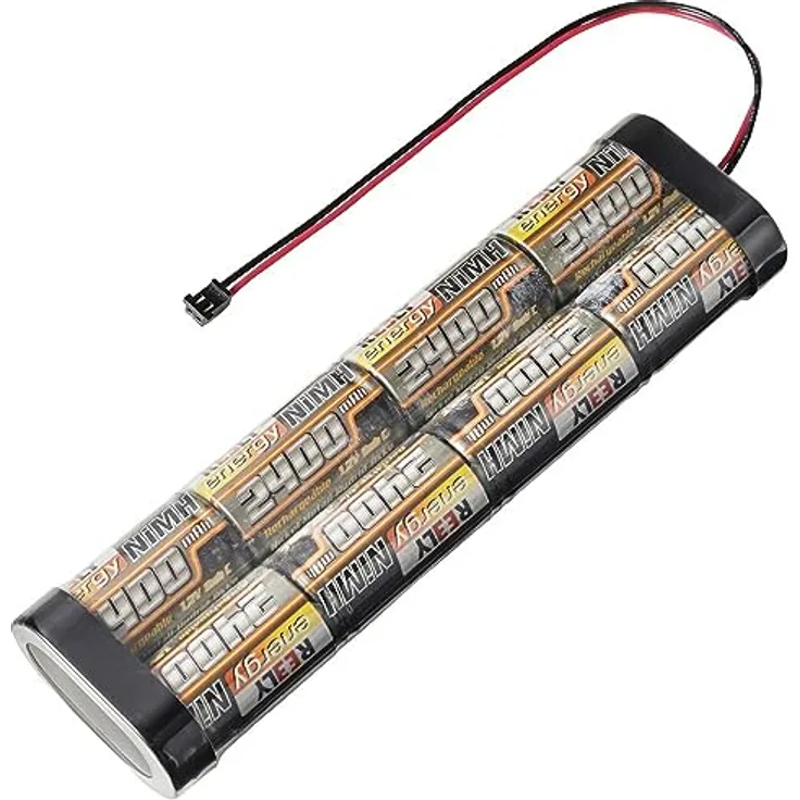 Reely Modellbau-Akkupack (NiMh) 9.6 V 2400 mAh, 8 Sub-C Zellen, Graupner Stecksystem