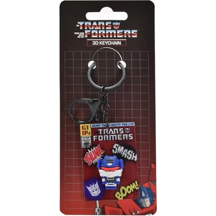 Thumbs Up Transformers Thumbs up Schlüsselanhänger, 3D Soundwave Design aus robustem Acryl mit Karabinerhaken – Bild 3