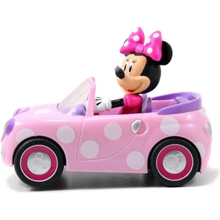 JADA RC-Auto Disney Minnie Mouse Roadster, 2,4GHz, rosa gepunktet – Bild 6
