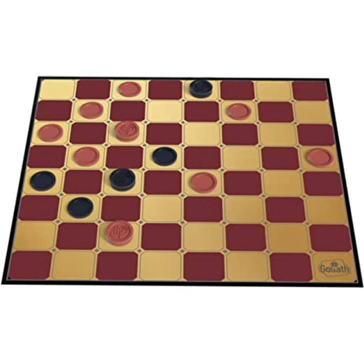 Goliath Harry Potter Checkers, Brettspiel für Kinder ab 6 Jahren, 2 Spieler, 24 Spielsteine mit H und P – Bild 2