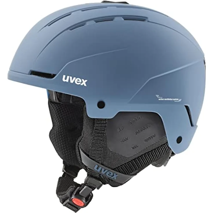 uvex Stance - robuster Skihelm für Damen und Herren - individuelle Größenanpassung - optimierte Belüftung - Stone Blue matt - 51-55 cm – Bild 1