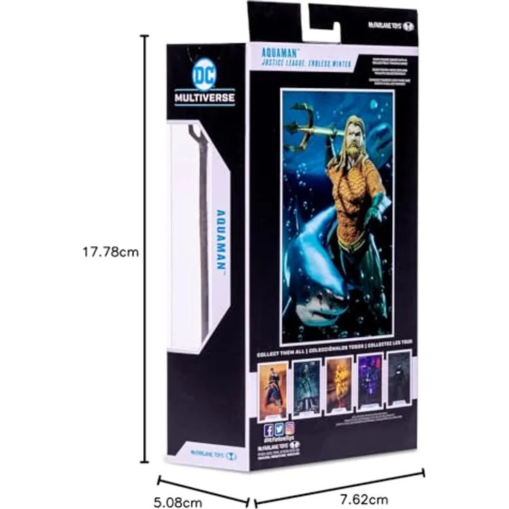 Aquaman Action Figur (Endless Winter) - DC Comics – Bild 12