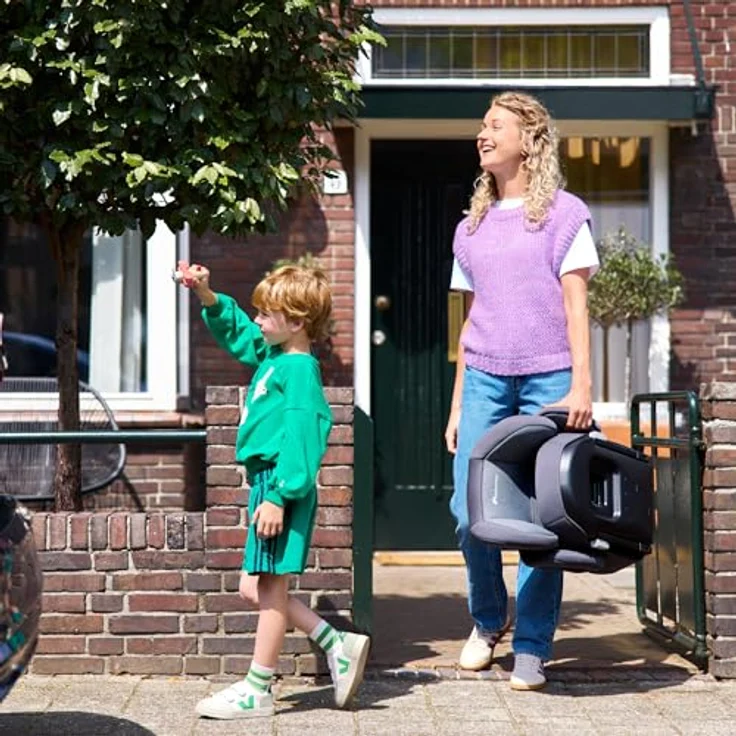 Bebeconfort Road Fix I-Size, Kindersitz nach ECE R129/i-Size Norm, zusammenklappbar für Kinder von 3,5 bis 12 Jahren – Bild 10