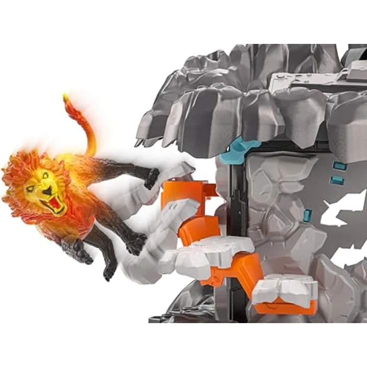 Schleich MasterCave Smashrador, Eldrador Creature mit 18 Action-Funktionen, 5 wechselnden LED-Farben und verschiedenen Schussmechanismen – Bild 9