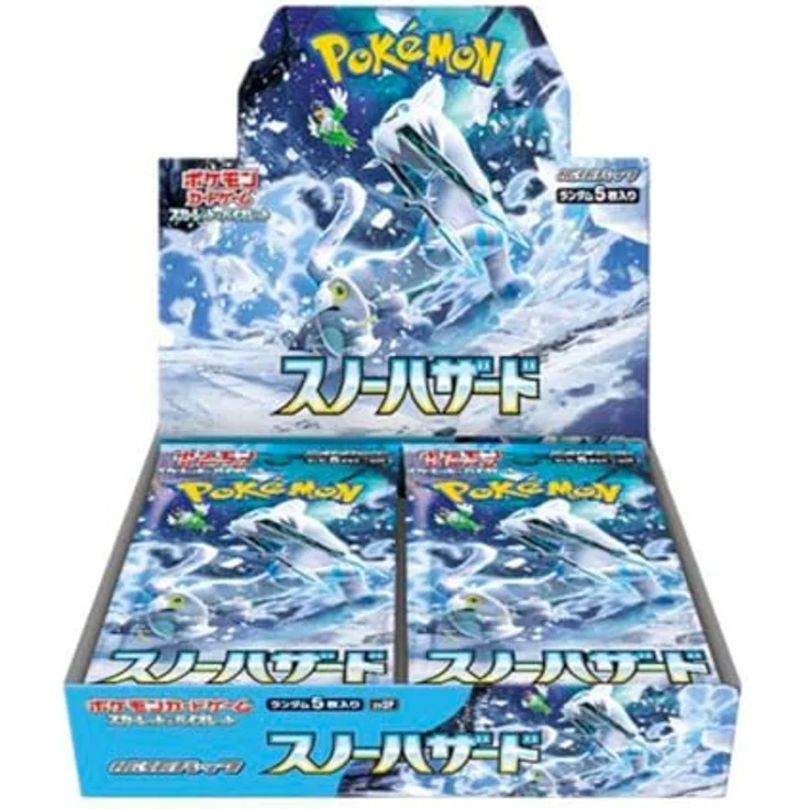 Pokemon Card Game Scarlet & Violet Expansion Pack Snow Hazard Box (Japan) (Versiegelter Box Mit 30 Packungen)