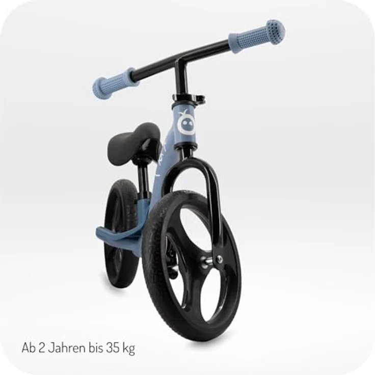 MoMi Kinderlaufrad ISOKA, leichtes Metalllaufrad mit werkzeugloser Höhenverstellung, TPR-Räder mit LED-Beleuchtung, für Mädchen und Jungen ab 2 Jahren (max. 35 kg) – Bild 3
