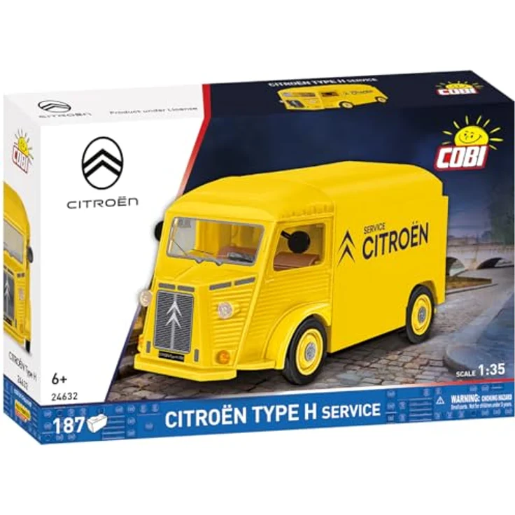 COBI Citroën Type H Service, Modellfahrzeug aus Bausteinen, 13 cm x 6 cm x 6.5 cm, made in EU – Bild 3