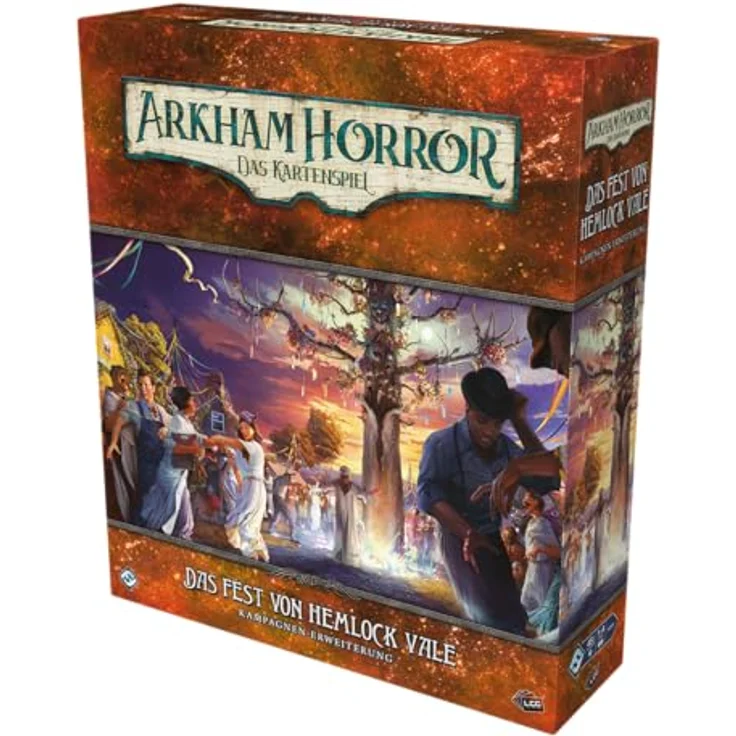 Fantasy Flight Games Arkham Horror: LCG – Das Fest von Hemlock Vale Kampagnen-Erweiterung, Expertenspiel, Kartenspiel, 1-4 Spieler, Deutsch – Bild 3
