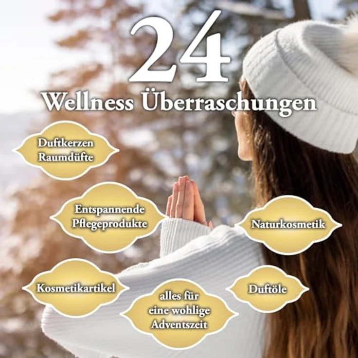 Ingo Steyer Wellness Adventskalender 2025, für Frauen mit hochwertigen Wellness-Produkten und Überraschungen – Bild 6