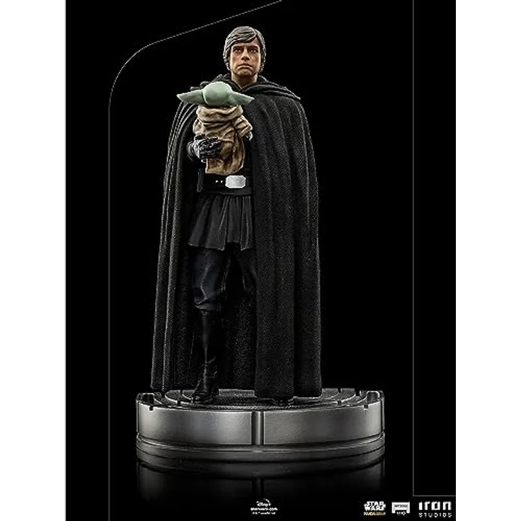Star Wars - Luke Skywalker et Grogu - Statuette ArtScale 1/10, 21 cm – Bild 5