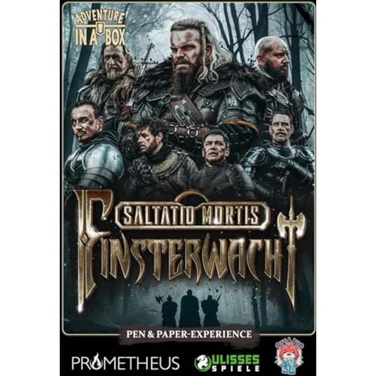 Ottavio Adventure in a Box: Finsterwacht, Mini-Rollenspiel für 3-8 Spieler ab 12 Jahren, kooperatives erzählerisches Abenteuer, 90-180 Minuten, Deutsch – Bild 2