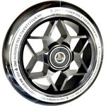 Blunt Stuntscooter Blunt Stunt-Scooter Rolle Diamond 110mm Schwarz/PU Schwarz/Weiß Aluminium 6064, 86A Härte, ABEC-9 Kugellager