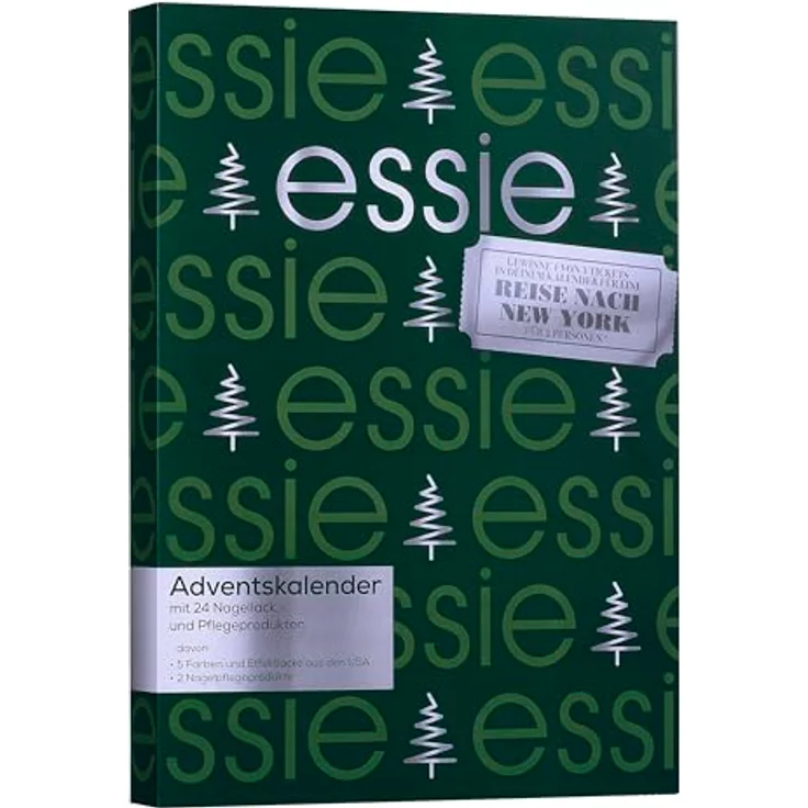 essie Adventskalender Essie Nagellack Adventskalender 2025, 24-tlg. mit Gel, Klassik und Expressie Farben, inkl. Pflegeprodukten und Gewinnspiel – Bild 8