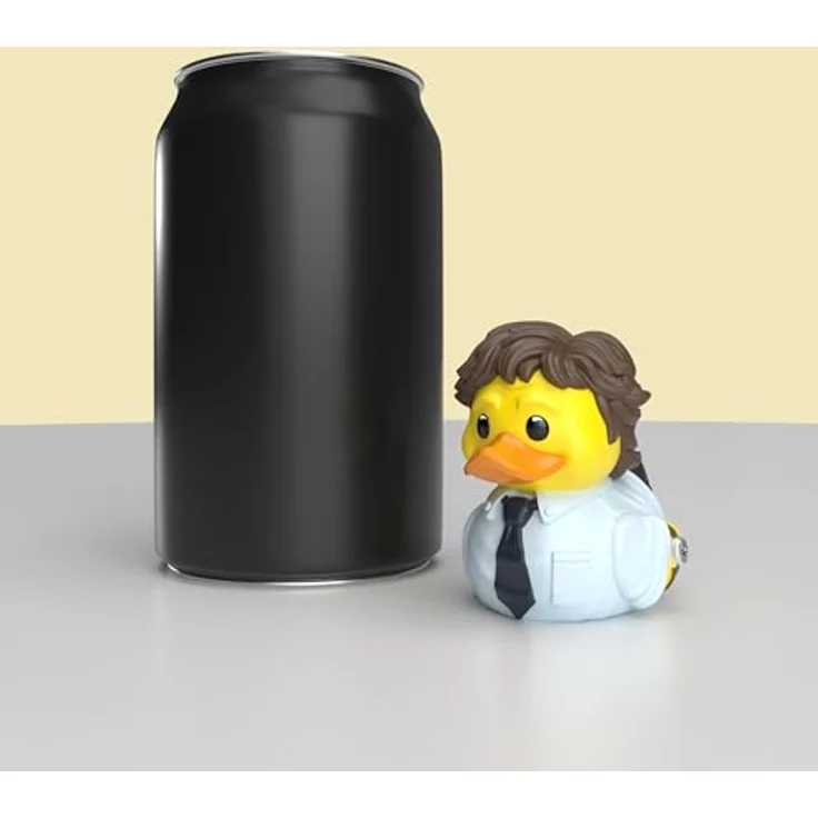 TUBBZ Mini: The Office - Jim Halpert als Cosplay-Gummiente Vinyl-Figur, 5 cm, in Mini-Badewanne mit The Office-Logo – Bild 5