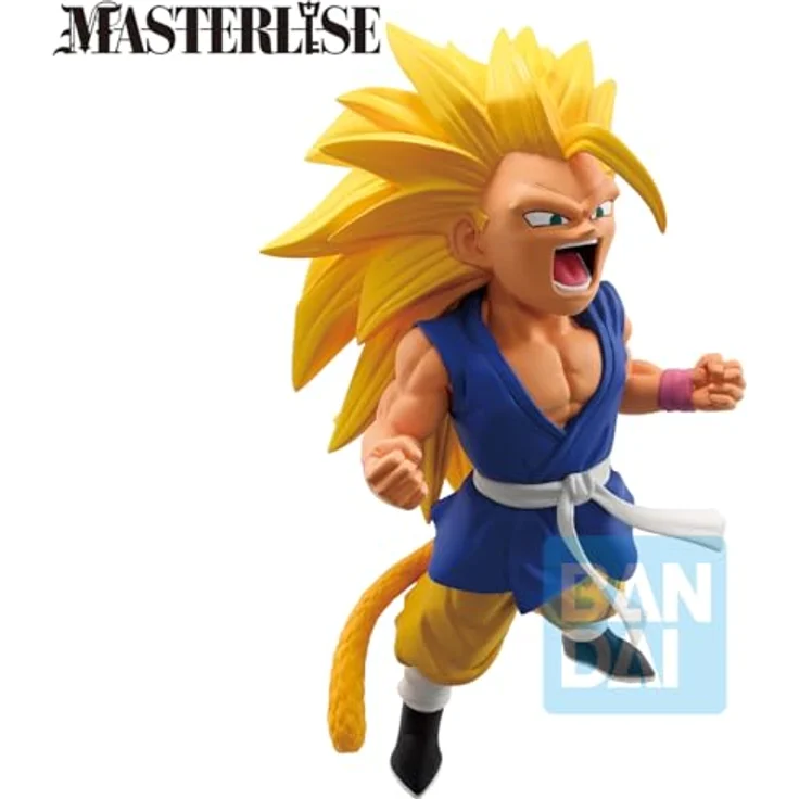 Ichibansho Figure Dragon Ball GT – Super Saiyan 3 Goku, Masterlise Sammlerstatue mit 14 cm Höhe, offiziell lizenziert von Bandai Spirits – Bild 4