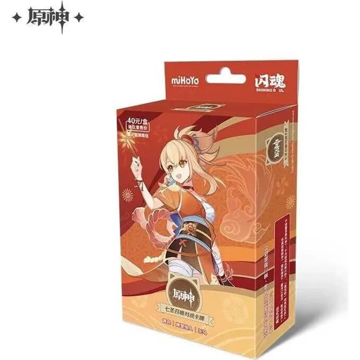 MiHoYo Genshin Impact Yoimiya Sammelkarten für Kinder, One Size