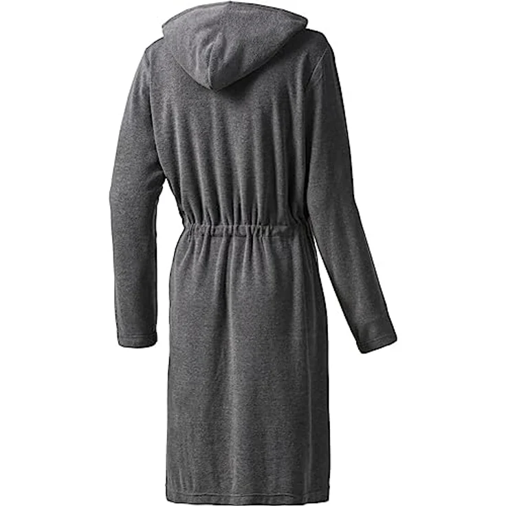 JOOP! Damenbademantel Active 1659 Kapuze Wirkfrottier, blau, 60% Polyester, 40% Baumwolle – Bild 2