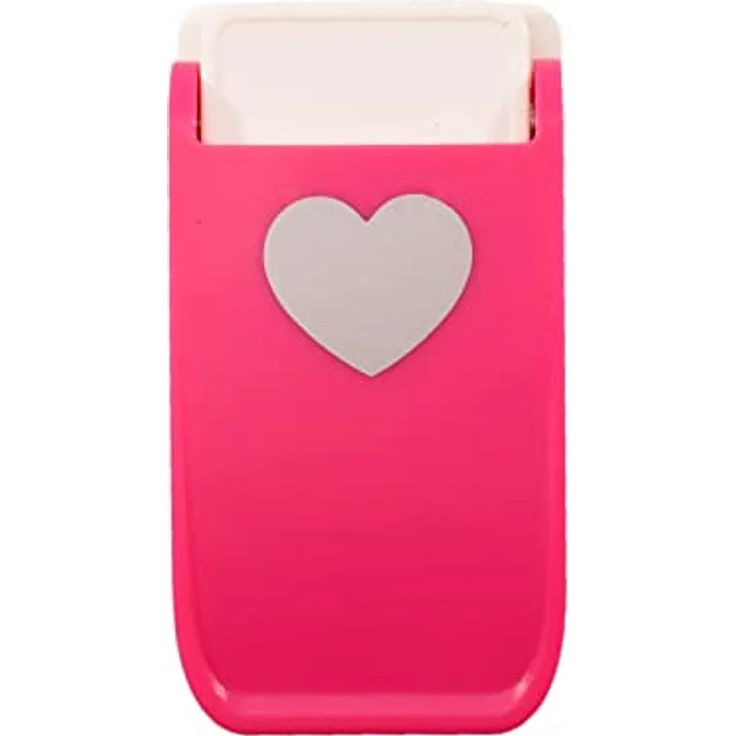 Vaessen Creative Motivstanzer Heavy Duty Herz, 2,5 x 2,5 cm für schwere Papierarten, robust und benutzerfreundlich – Bild 1
