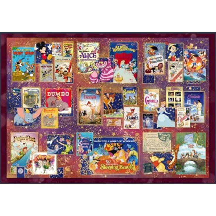Trefl 81026 Disney Prime UFT Puzzle, Golden Age of Disney-13500 Teile, Extra Large, Dickste Pappe, Bio, EKO, Mehrfarben – Bild 2