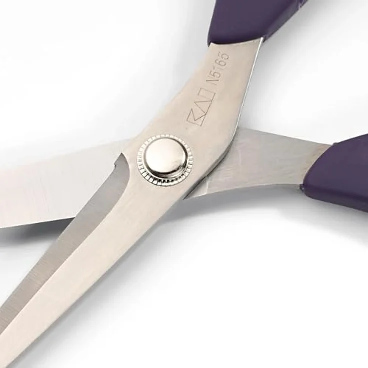 Prym Schere Professional Näh-/Haushaltsschere, Edelstahl, 6 1/2'' (16,5 cm), Blau, ergonomischer Soft-Griff, geeignet für Rechts- und Linkshänder – Bild 4