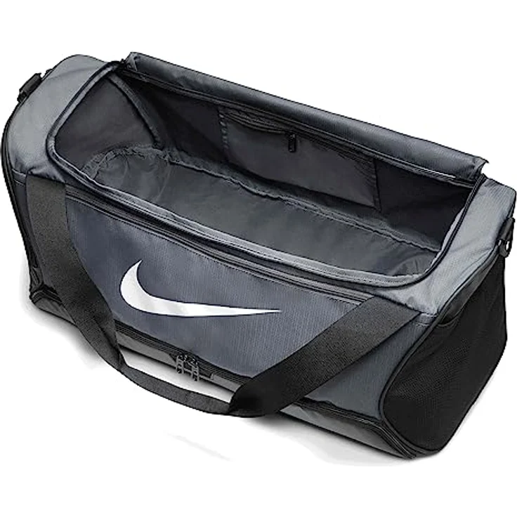 Nike Sportswear Sporttasche NK BRSLA M DUFF - 9.5 (60L), strapazierfähige Kindersporttasche mit separatem Schuhfach, blau - Preisvergleich – Bild 5