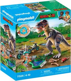 Playmobil® Konstruktions-Spielset T-Rex-Spurensuche (71524)