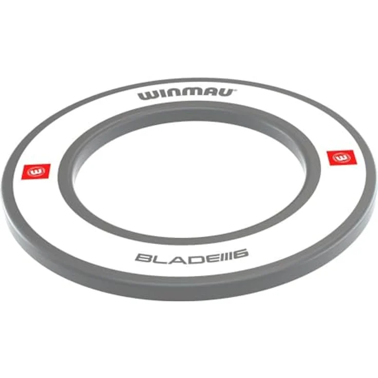 Winmau Catchring Pro-Line 1.0, Auffangring für Dartspiele, weiß, Durchmesser ca. 68 cm, kompatibel mit allen Winmau Sisal-Dartboards – Bild 2