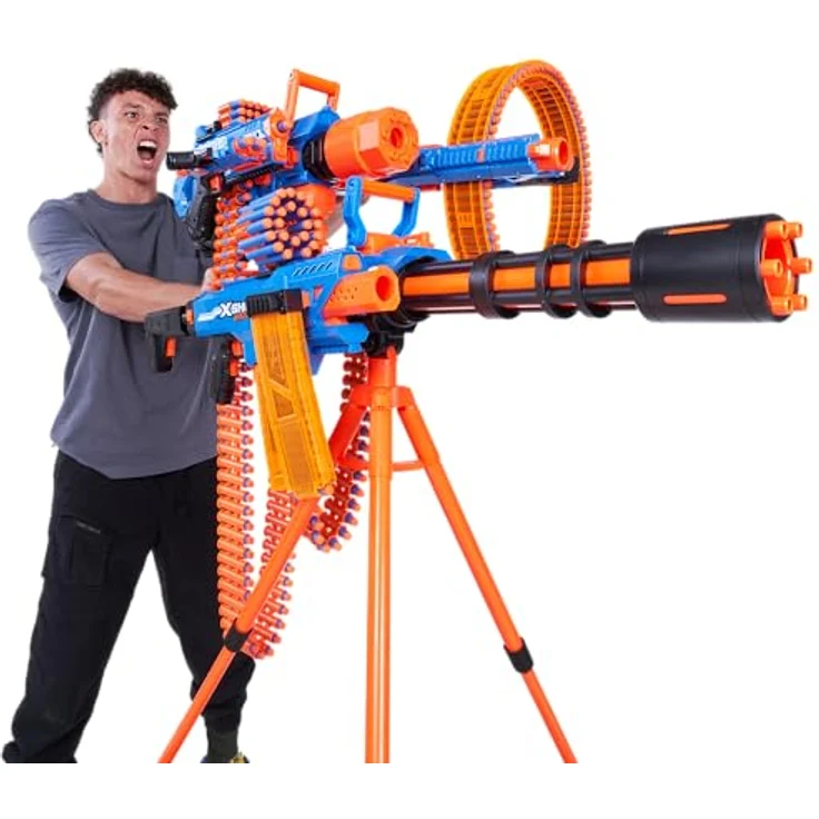 XSHOT Insanity Mikro-Blaster, Outdoor-Spielzeugblaster mit 48 Air-Pocket-Technologie Schaumstoffdarts und 30m Reichweite für Kinder und Erwachsene ab 8 Jahren – Bild 5